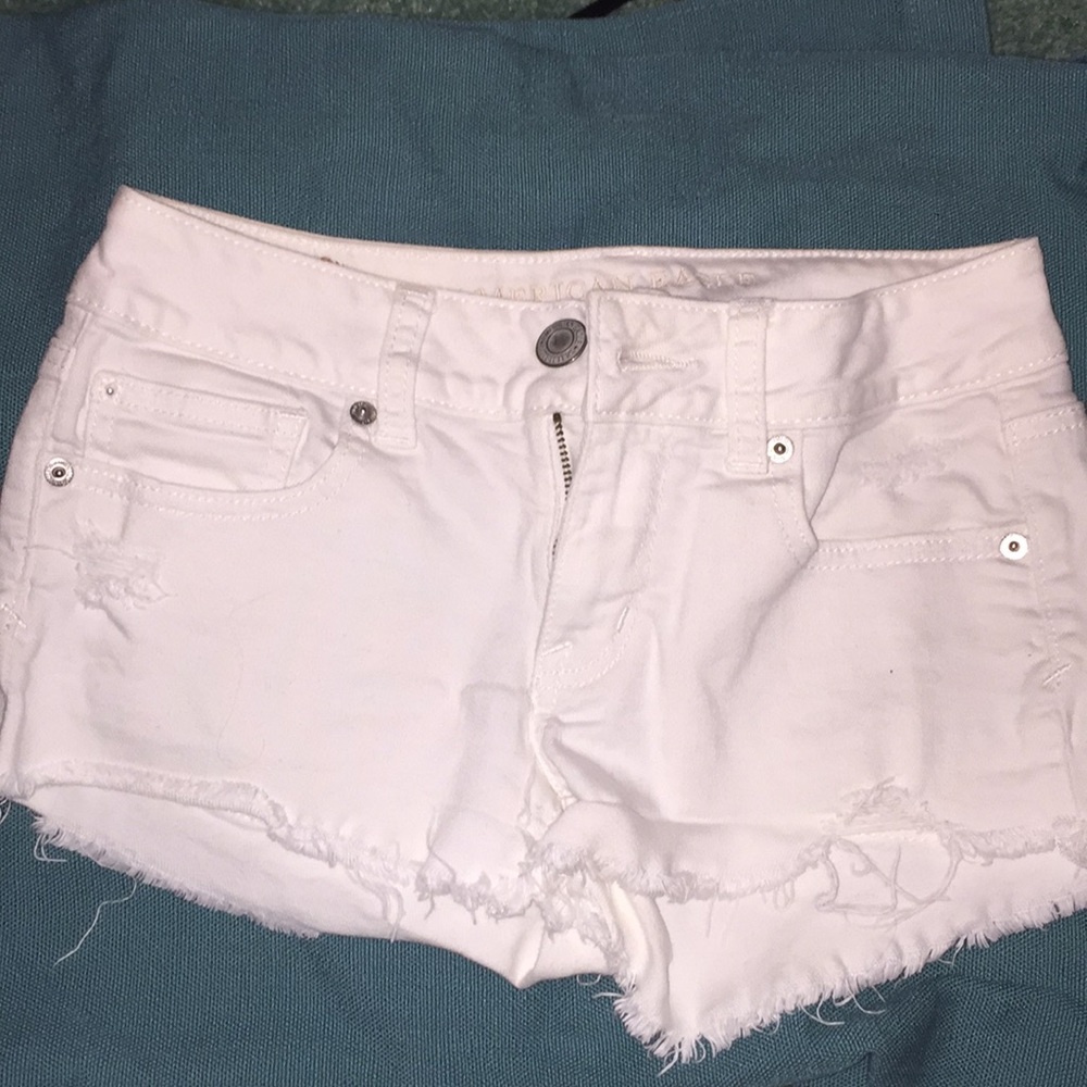 White AE shorts